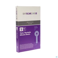 Bap Scar Care S Pans Adh Sil Diam.10x18cm 2 Paires