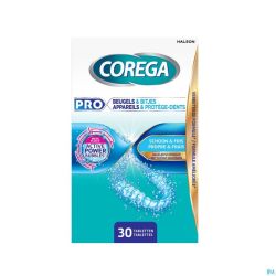 Corega Pro Appareils & Protege-dents Comp 30