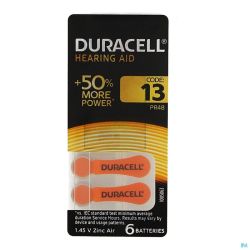 Duracell Pile Auditive Easy Tab Da13 6 P