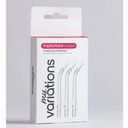 My Variations 3 Canules Implantaires pour Hydropulseur
