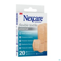 Nexcare 3m Flexible Textile Universal Strips 20