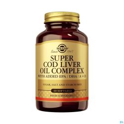 Super Cod Liver Oil Compl (hle Foie Mor.)softgel60