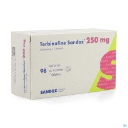 Terbinafine Sandoz Comprimés 98 X 250mg
