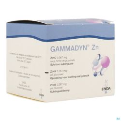 Unda Gammadyn Zinc 30 Ampoules