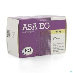 Asa 100 Eg Comprimés Gastrorésistants 100 X 100mg