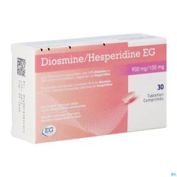 Diosmine+Hesperidine EG 900Mg+100Mg Comprimés 30
