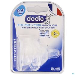 Dodie Tétine Iniiation+ 3 Vitesses Debit 2 2