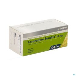 Loratadine Sandoz 100 Comprimés 10 Mg