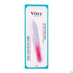 Vitry Lime Verre Manche Fluo Rose