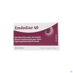 Emdodiar 40 Aliment Compl. Chien Comprimés 10