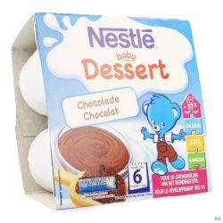 Nestle Baby Dessert Creme Biscuitee Pot 4x100g