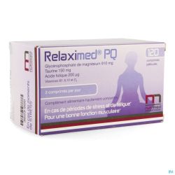 Relaximed Pq Comprimés 120