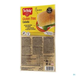 Schar Ciabatta Sans Gluten 200g 6593 Revogan