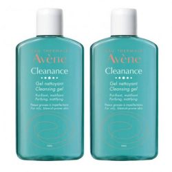 Avene Cleanance Gel Nettoyant 200ml Promo Duo 1+1