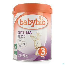 Babybio Optima 3 Lait Croissance 800g