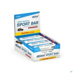 Etixx High Protein Bar Cookie & Cream 12x55g