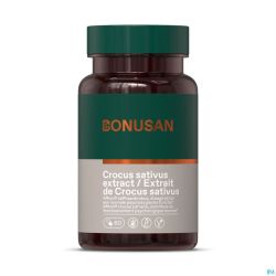 Extrait Crocus Sativus Caps 60 Bonusan