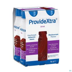 Provide Xtra Drink Cassis Flacon 4x200ml