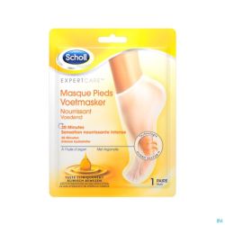 Scholl Masque pour Pieds Nourrissant à l'Huile d'Argan