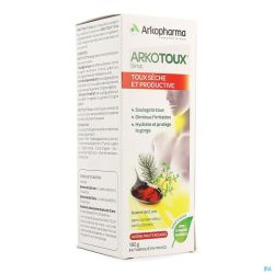 Arkotus Sirop Toux Sèche Productive 140ml