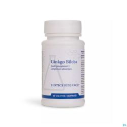 Ginkgo Biloba 24% Biotics Comp 60