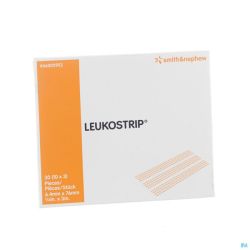 Leukostrip Nr 2952 6,4x76mm 3 Str 10 Pièce