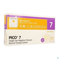 Pico 7 Pansement 15cm X 15cm 2 66802005