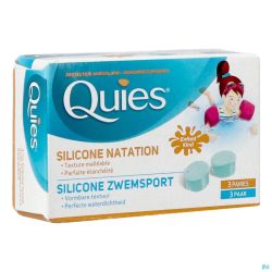 Quies Bouchons Oreilles Silicone Nageur Enfants 3