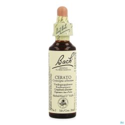 Bach Fleurs Cerato 3409 20 Ml