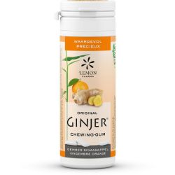 Ginjer Original Xylitol Chewing-Gum 30gr - Lemon Pharma