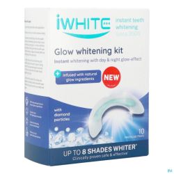 Iwhite Glow Whitening Kit Embouts Buccaux 10