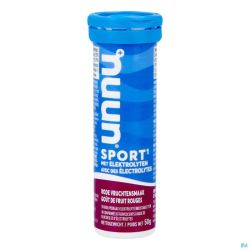 Nuun Sport Goût Fruits Rouges Comprimés Efferv 10