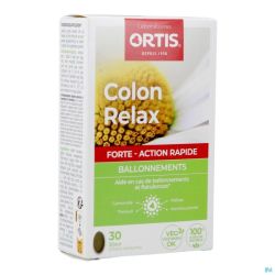 Ortis Colon Relax Forte Comprimés 2x15