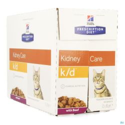 Prescription Diet Feline K/d Beef 12x85g