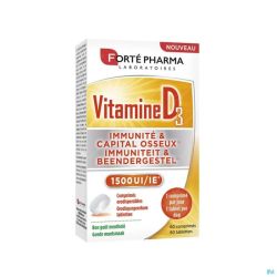 Vitamine D3 1500 Unités 60 Comprimés à Sucer