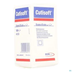 Cutisoft Cotton Nst 5x5cm 100 Pièce