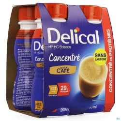 Delical Concentré Cafe 4x200ml