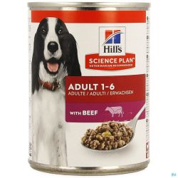 Hills Prescription Diet Chien Adulte Boeuf Pâtée 370g