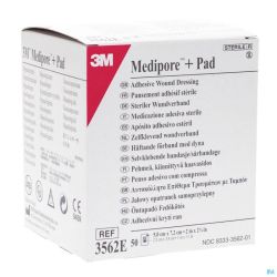 Medipore + Pad 5cmx7,2cm 3562e 50 Pièce