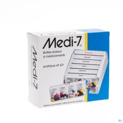 Pilulier Medi- 7 Pontos 1 Pièce