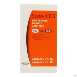 Steovit D3 Orange 60 Comprimés A Croq 200 Ui