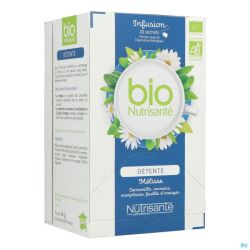 Thé Infusettes Bio Detente Nutrisanté 20 Sachets