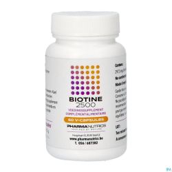 Biotine 2500 60 V-caps Pharmanutrics