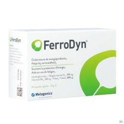 Ferrodyn Metagenics 90 Gélules