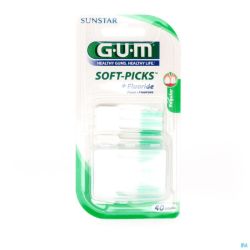 Gum Soft Picks Cure Dents Large 634 40 P