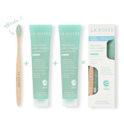 La Rosée Dentifrices 2x75ml + Brosse à Dents Gratuite