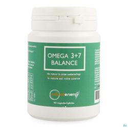 Omega 3+7 Balance Nat Energy 90 Gélules
