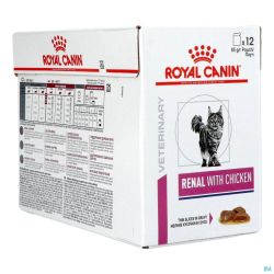 Royal Canin Veterinary Diet Feline Renal Chicken 12x85g
