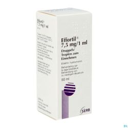Effortil Gouttes 50 G 0,75 %