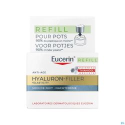 Eucerin Hyaluron Fill+elast.soin Nuit Spf30 R.50ml